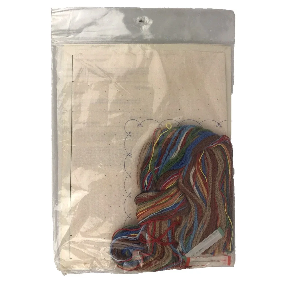 Bucilla Stitchery Embroidery Kit Bear Portrait # 49635 Picture 9x12